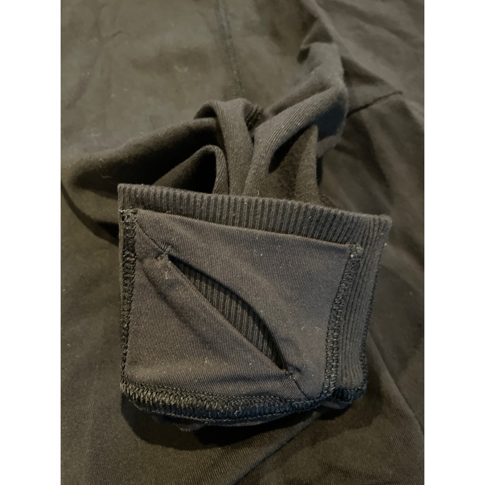 Lululemon Athletica Mens Sojourn Jacket Black Full Zip Mock‎ Neck Size M H6 - Picture 13 of 15